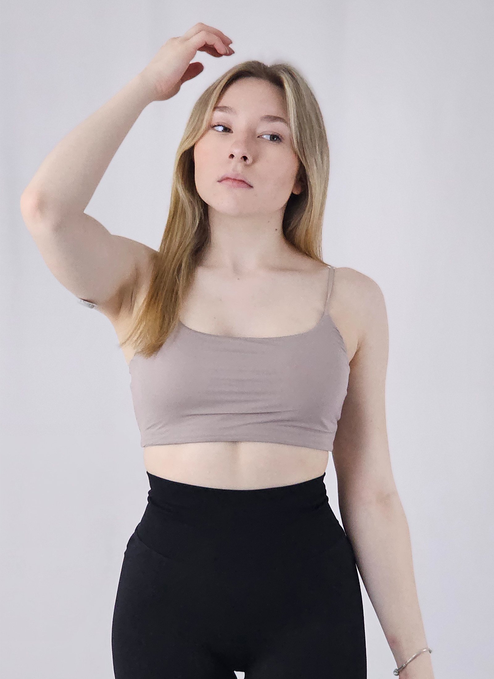 Queen Sportski Grudnjak Mocha - Slika 2