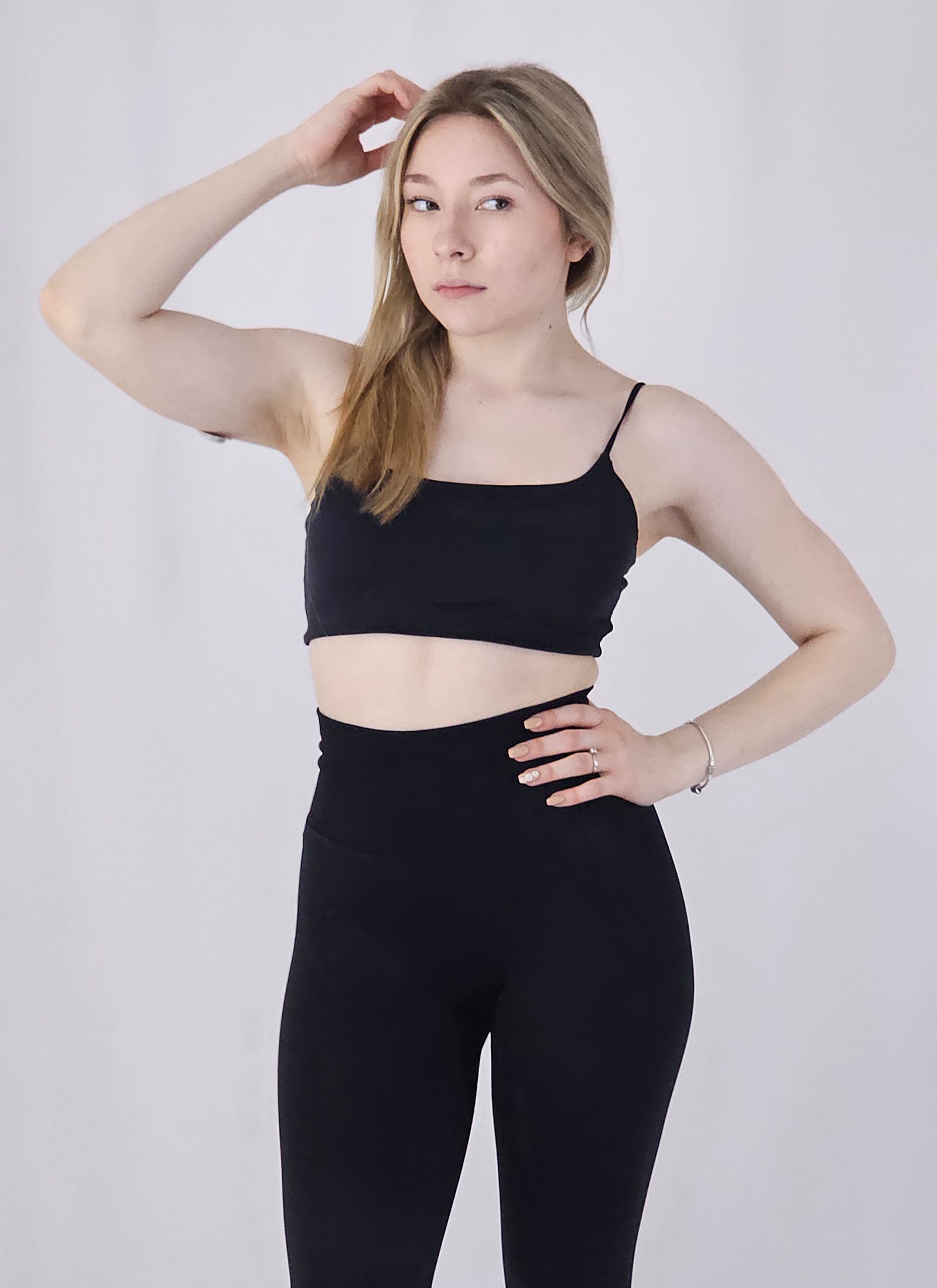 Queen Sportski Grudnjak Black - Slika 2