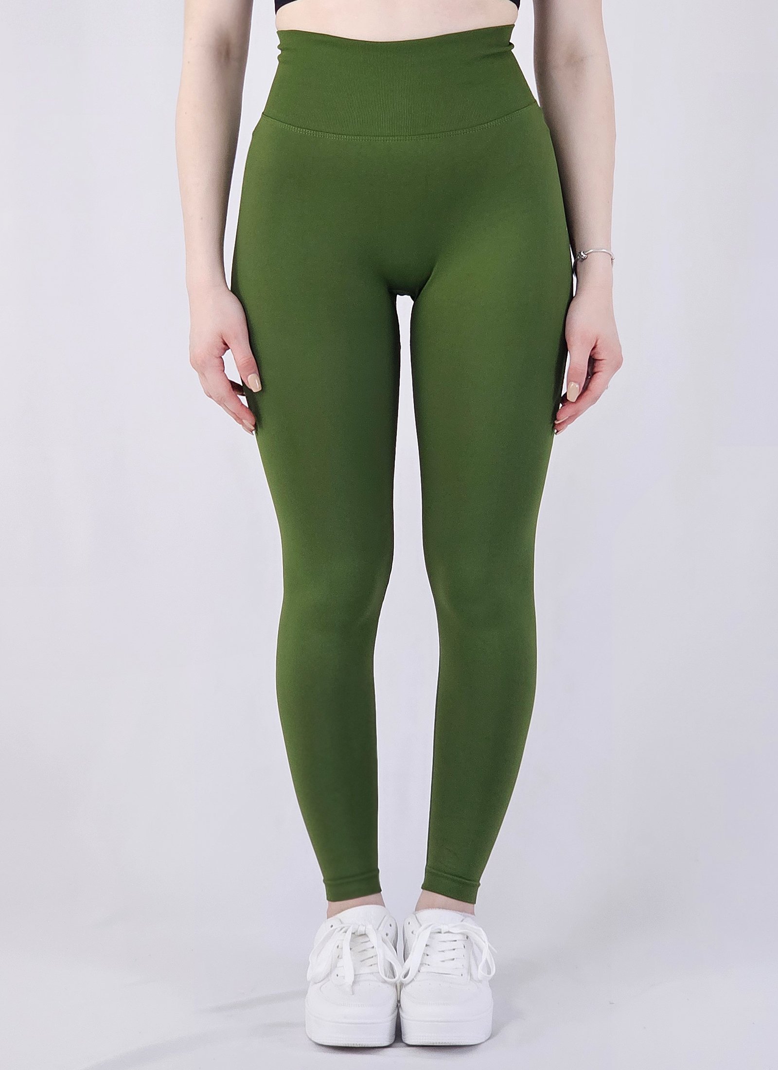 Eclipse Scrunch Tajice Forest Green - Slika 6
