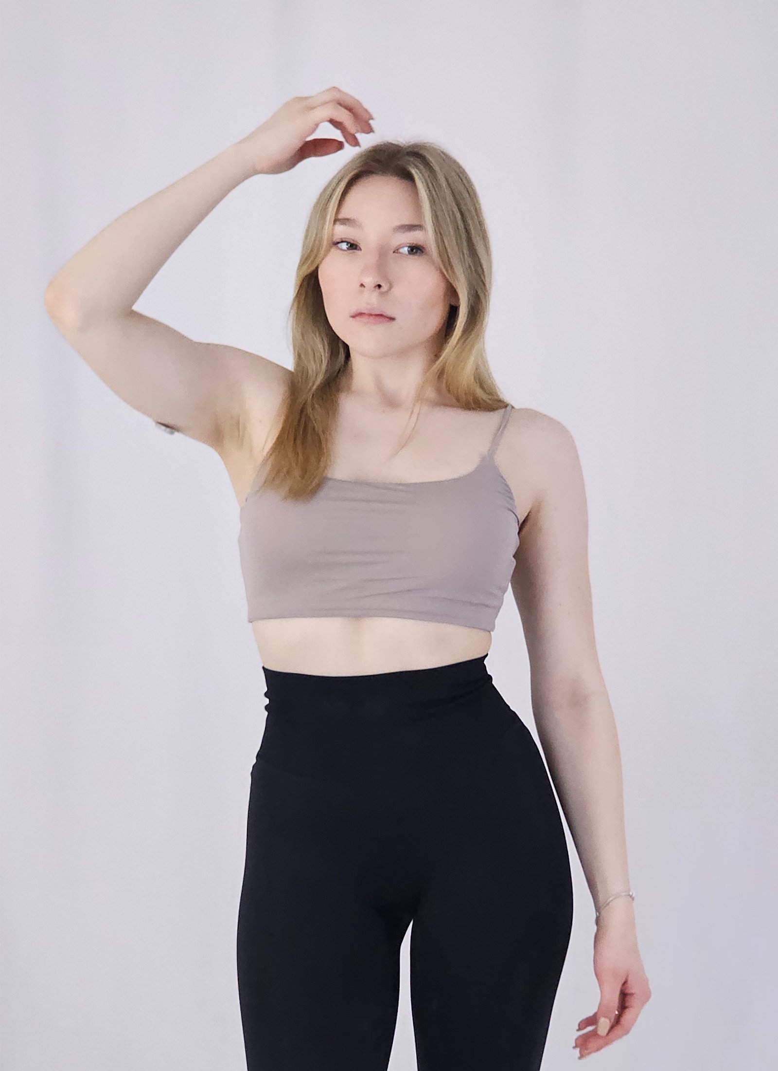 Queen Sportski Grudnjak Mocha - Slika 3