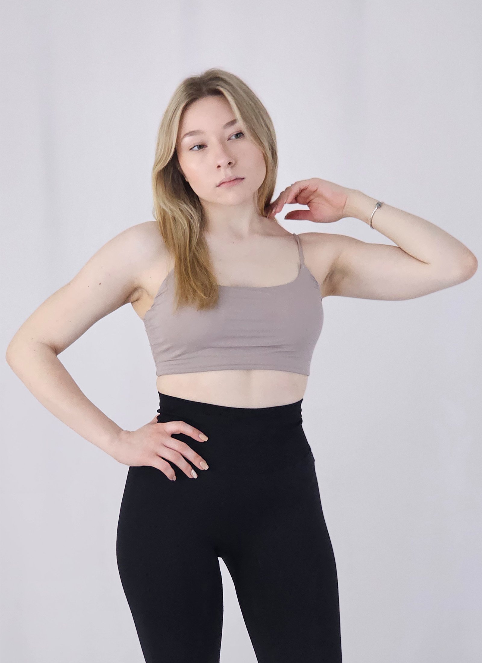 Queen Sportski Grudnjak Mocha