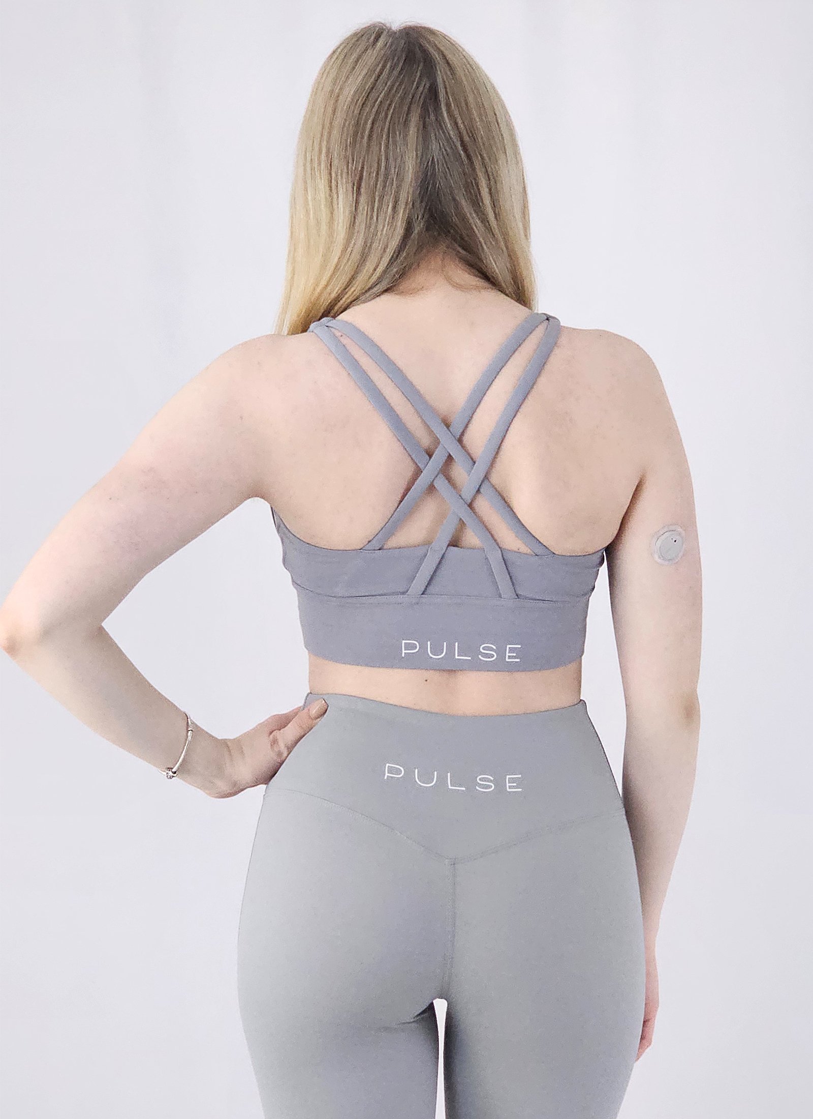 Harmony Sportski Top Gray