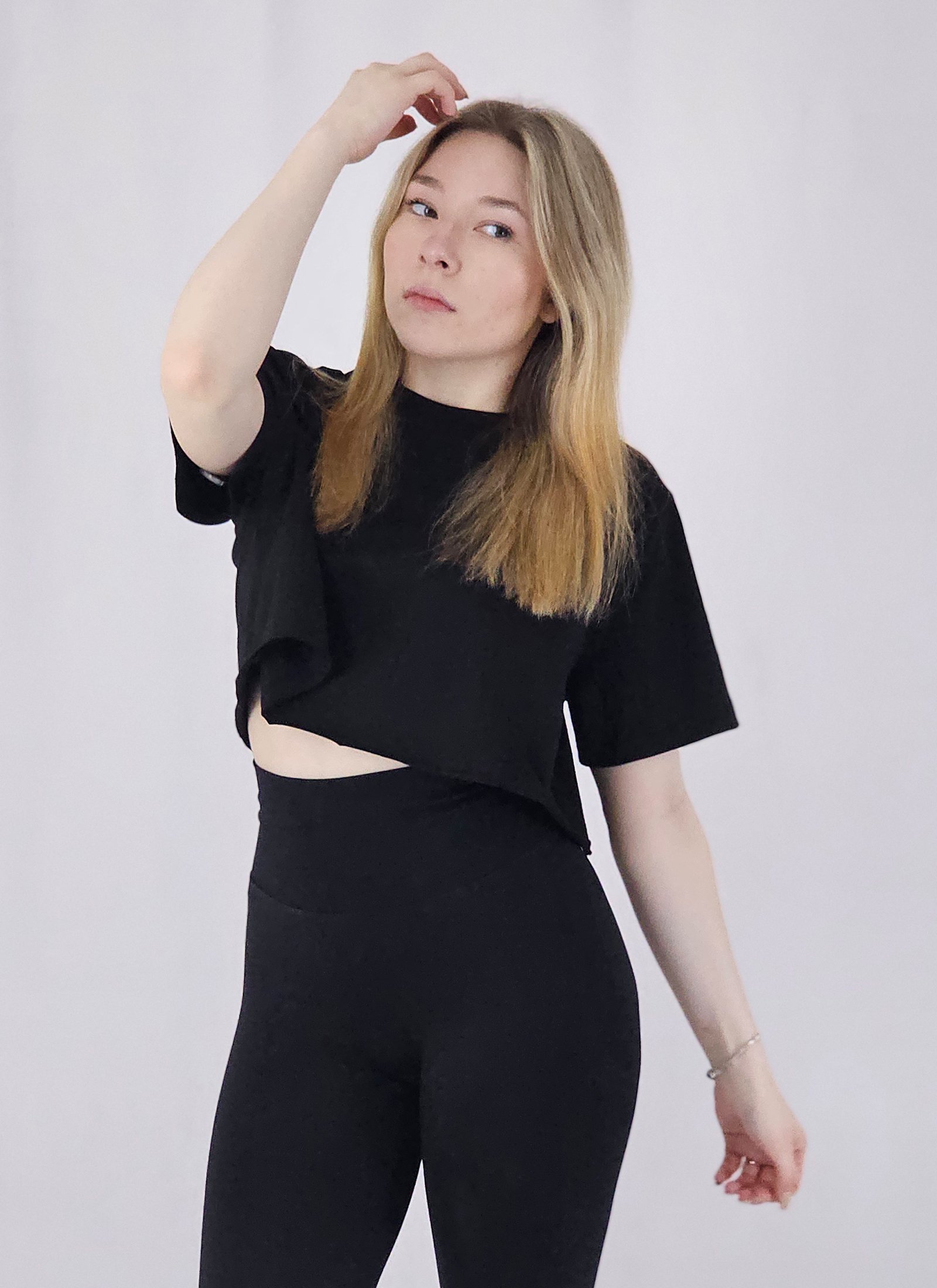 Gym-Tee Black - Slika 4