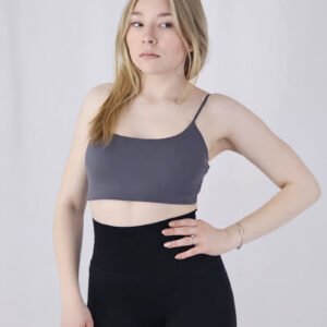 Queen Sportski Grudnjak Onyx Gray